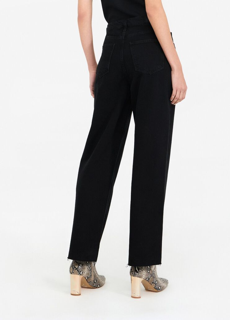 Low-rise wide-leg jeans black denim Liu Jo - large image number 1 Low-rise wide-leg jeans black denim Liu Jo - large image number 1