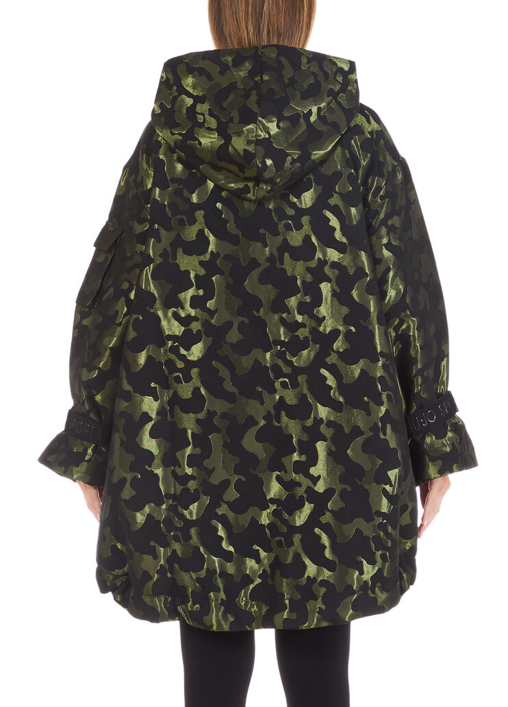 Camouflage-Parka mit Kapuze Grün Liu Jo - large image number 1 Camouflage-Parka mit Kapuze Grün Liu Jo - large image number 1