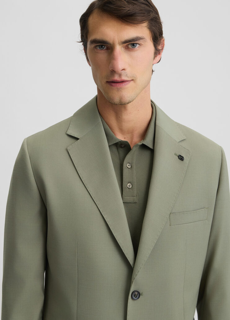 Wool blend jacket sage Liu Jo - large image number 2 Wool blend jacket sage Liu Jo - large image number 2