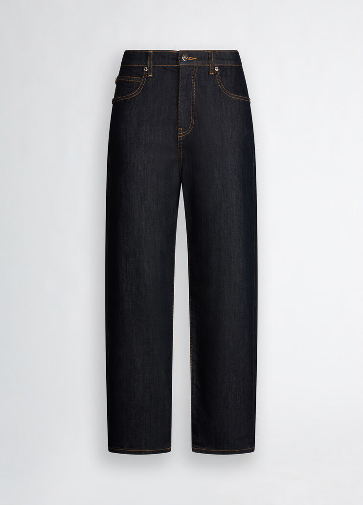 Carrot-fit high-rise jeans dark denim Liu Jo - large image number 6 Carrot-fit high-rise jeans dark denim Liu Jo - large image number 6