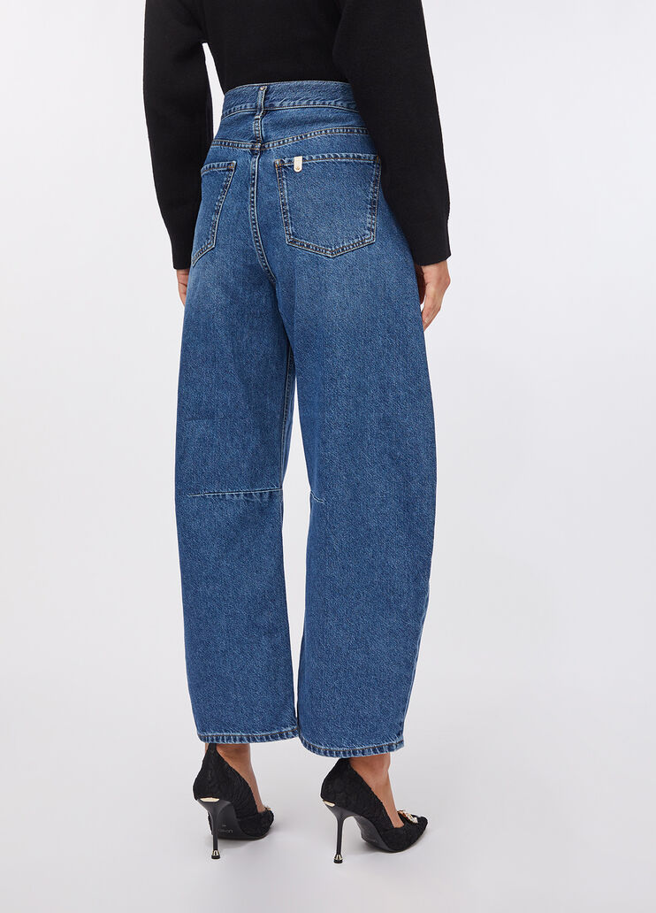 Balloon jeans blue denim Liu Jo - large image number 1