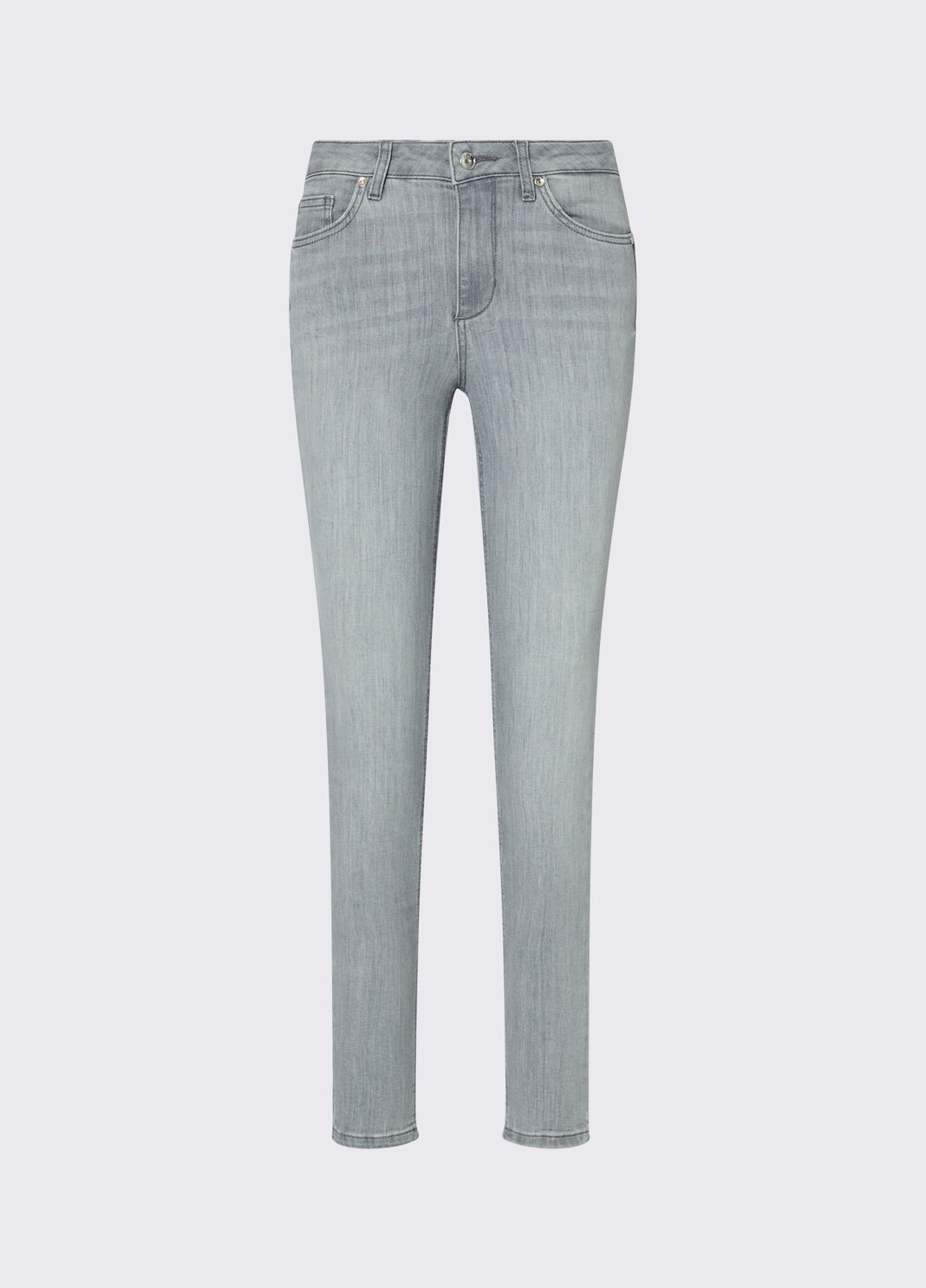 Skinny-Jeans mit hohem Bund Denim-Grau Liu Jo - large image number 6