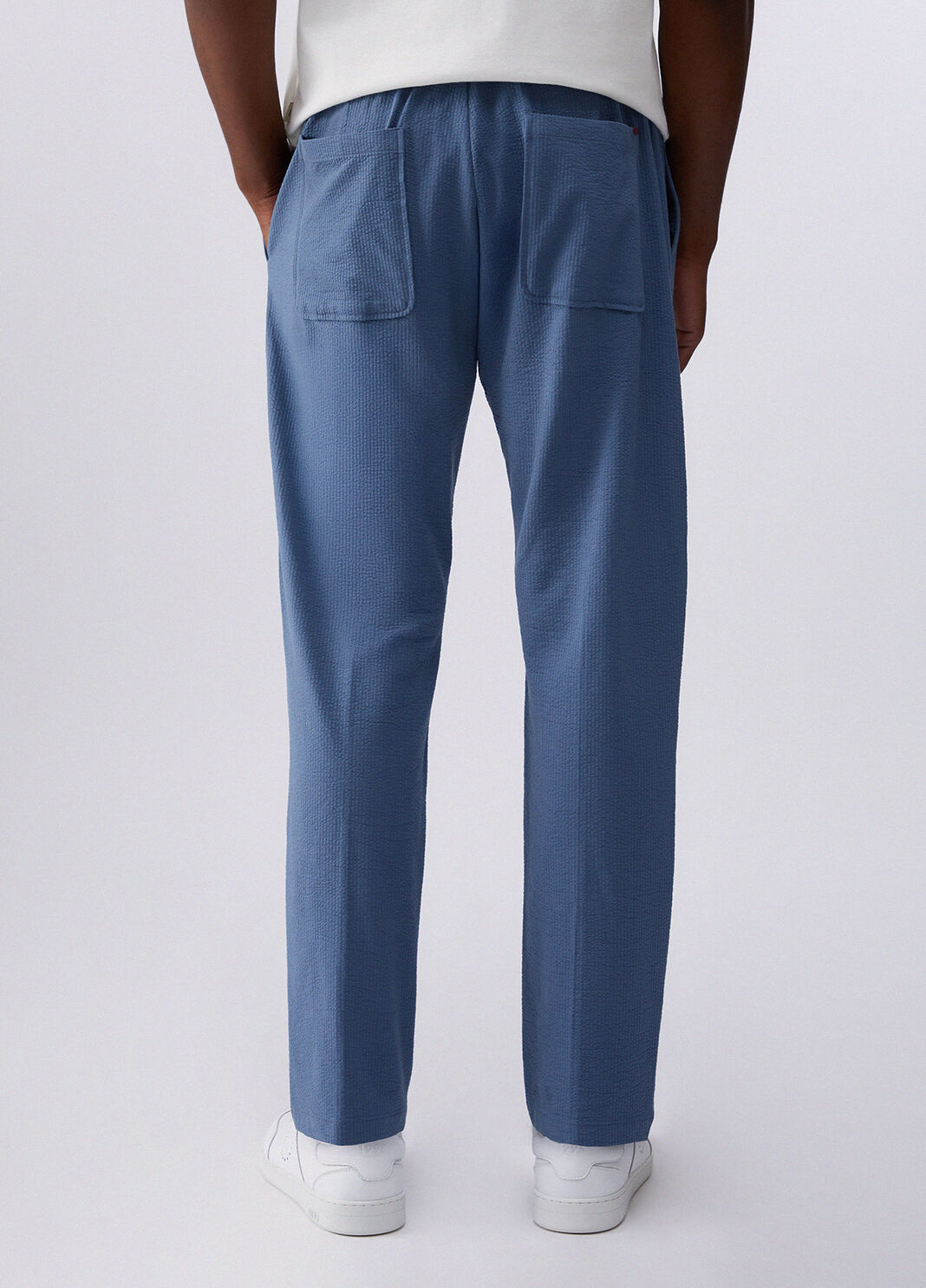 Seersucker trousers  blue Liu Jo - large image number 1