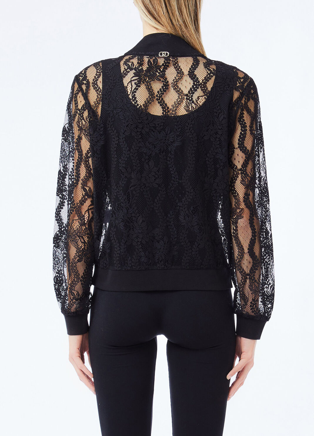 Lace jacket black Liu Jo - large image number 1
