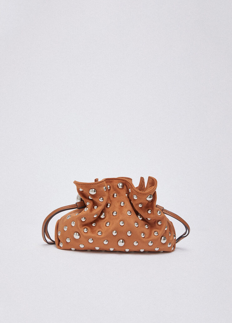Small Riccy bag with studs brown Liu Jo - medium