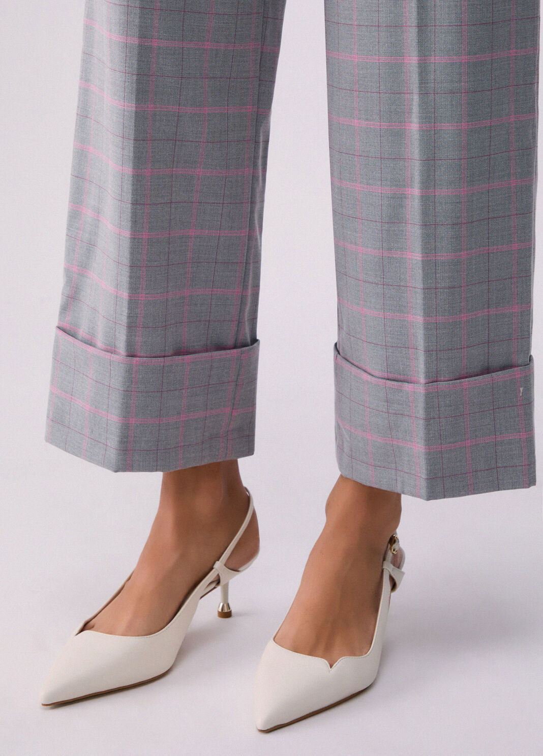 Zigarettenhose kariert Liu Jo - large image number 4