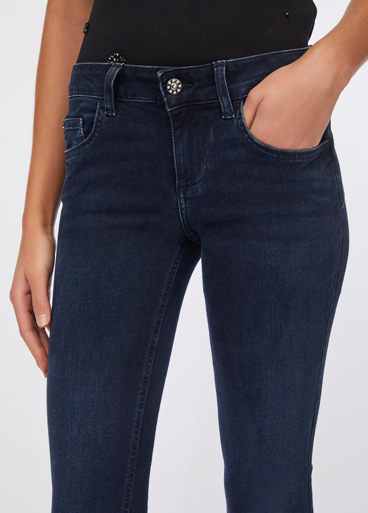 Bottom-Up-Jeans im Bootcut Denimblau Liu Jo - large image number 3