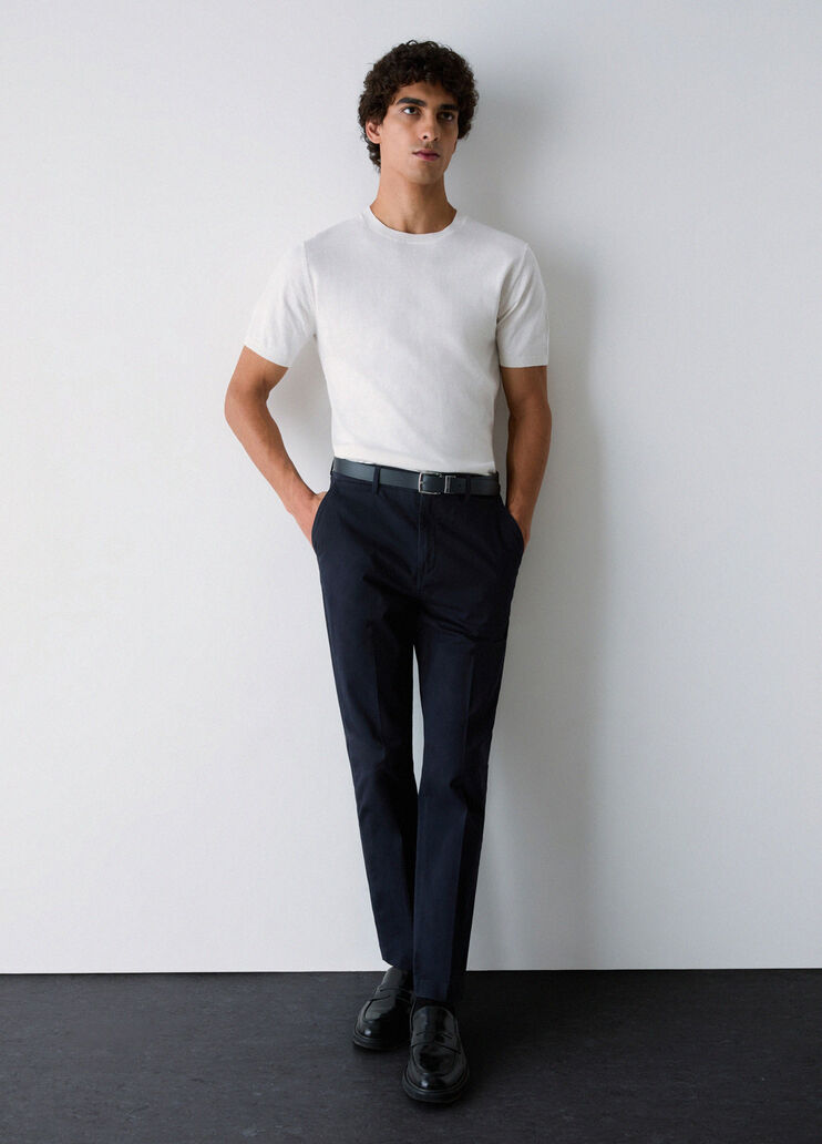 T-shirt in cotton and silk white Liu Jo - medium