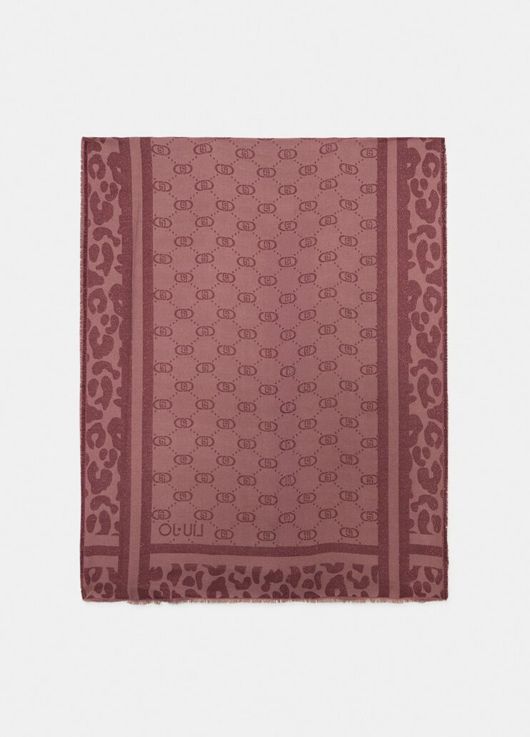 Estola con logotipo rojo Liu Jo - large image number 2 Estola con logotipo rojo Liu Jo - large image number 2