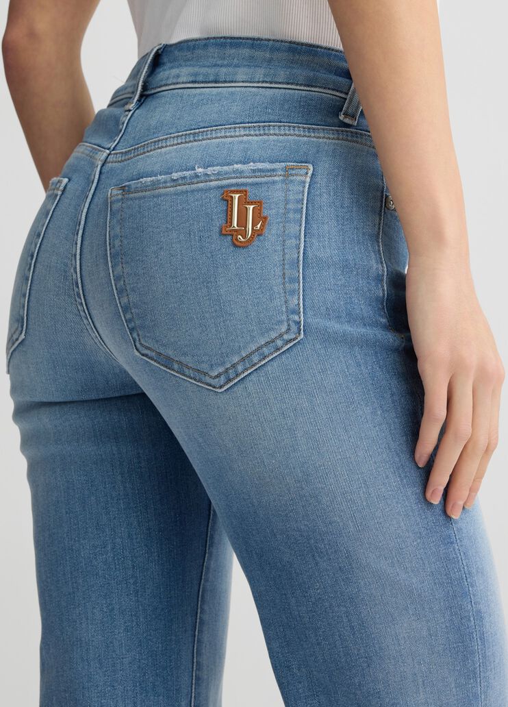 Low-rise straight-leg jeans denim Liu Jo - large image number 2 Low-rise straight-leg jeans denim Liu Jo - large image number 2