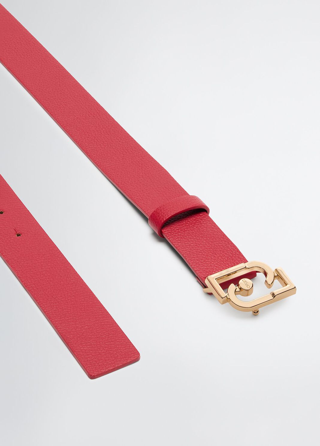 Ceinture avec logo rouge Liu Jo - large image number 8