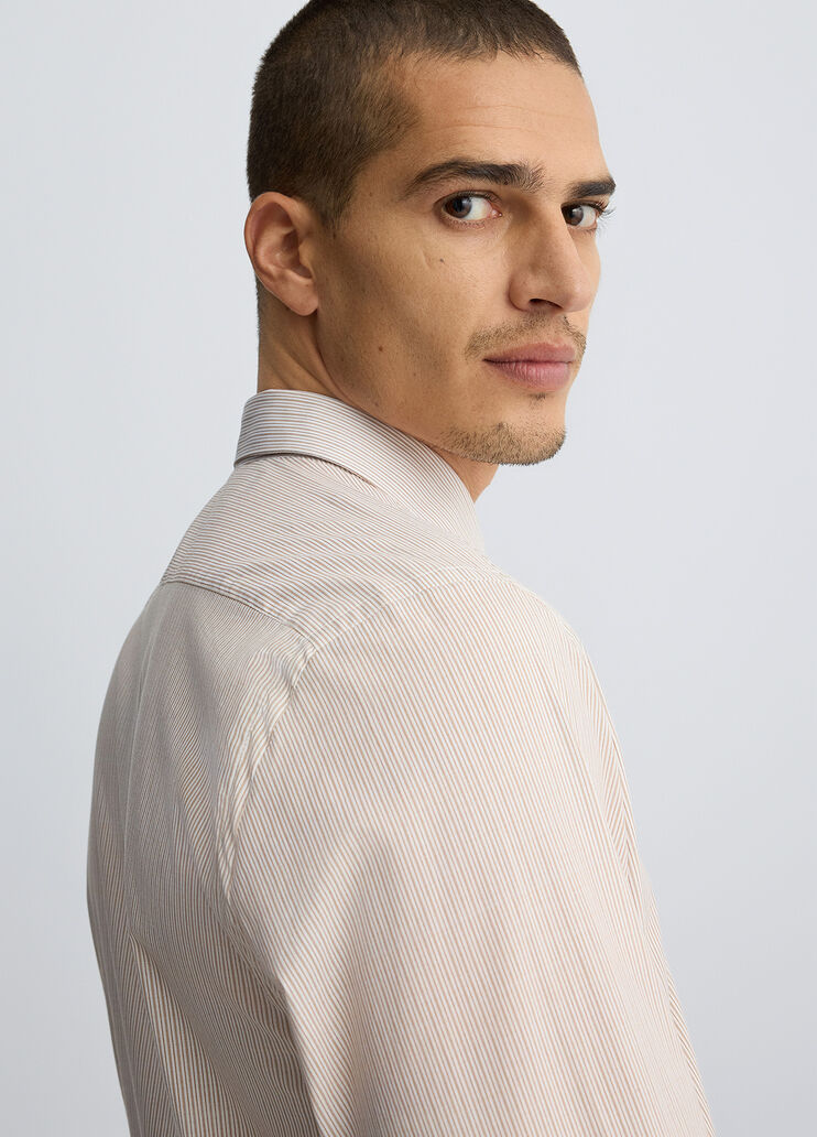 Slim-fit shirt khaki Liu Jo - large image number 4 Slim-fit shirt khaki Liu Jo - large image number 4