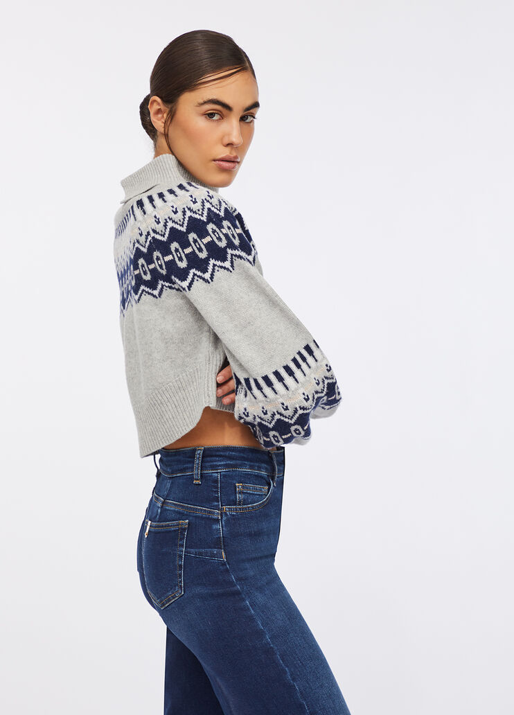 Pullover aus Wolle Grau Liu Jo - large image number 4