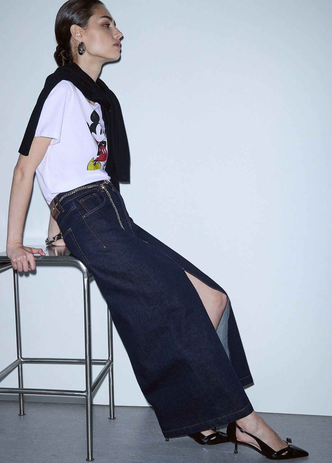 Long Denim Skirt Normal wash Liu Jo - large image number 3