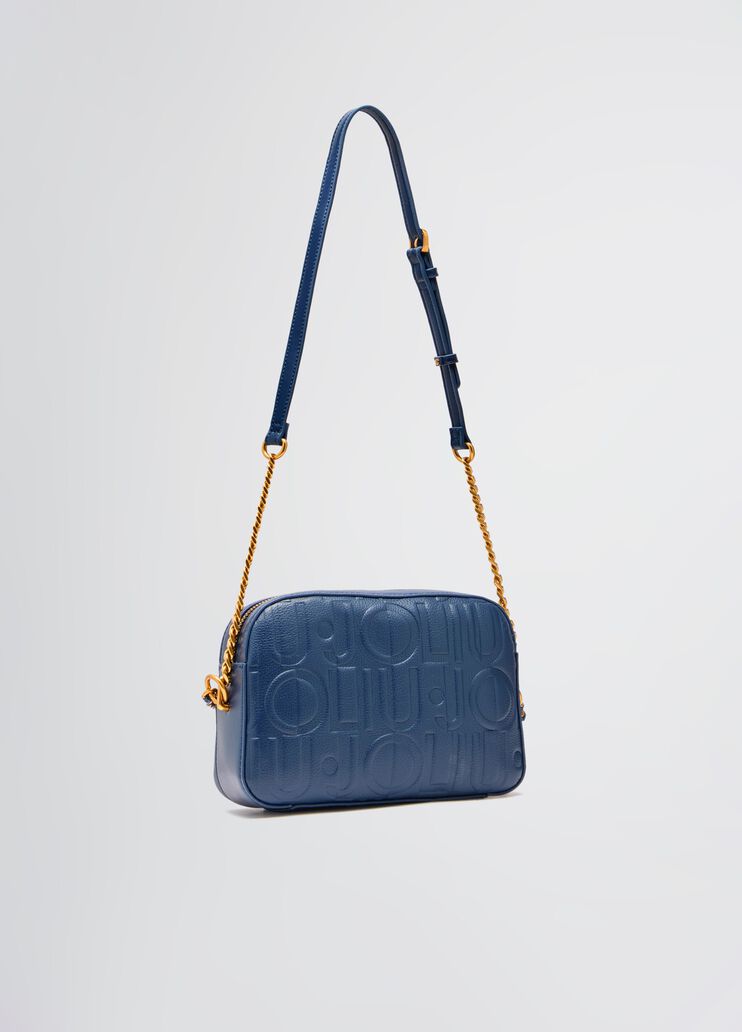 Crossbody bag with logo dark blue Liu Jo - large image number 2 Crossbody bag with logo dark blue Liu Jo - large image number 2