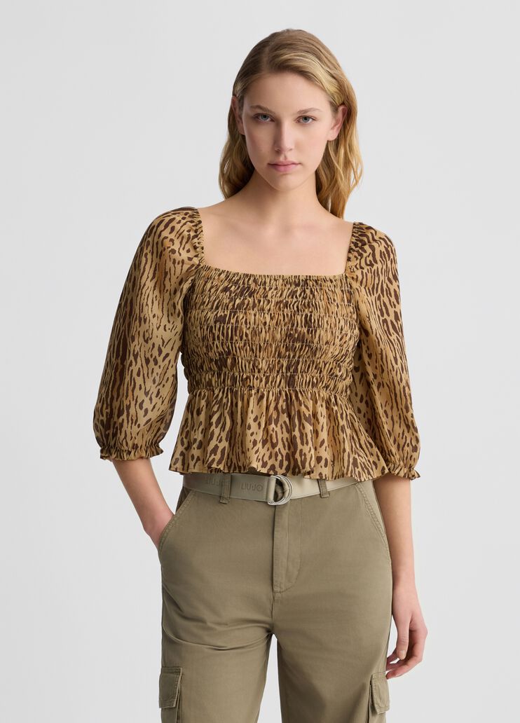Animal-print top animal print Liu Jo - medium Animal-print top animal print Liu Jo - medium