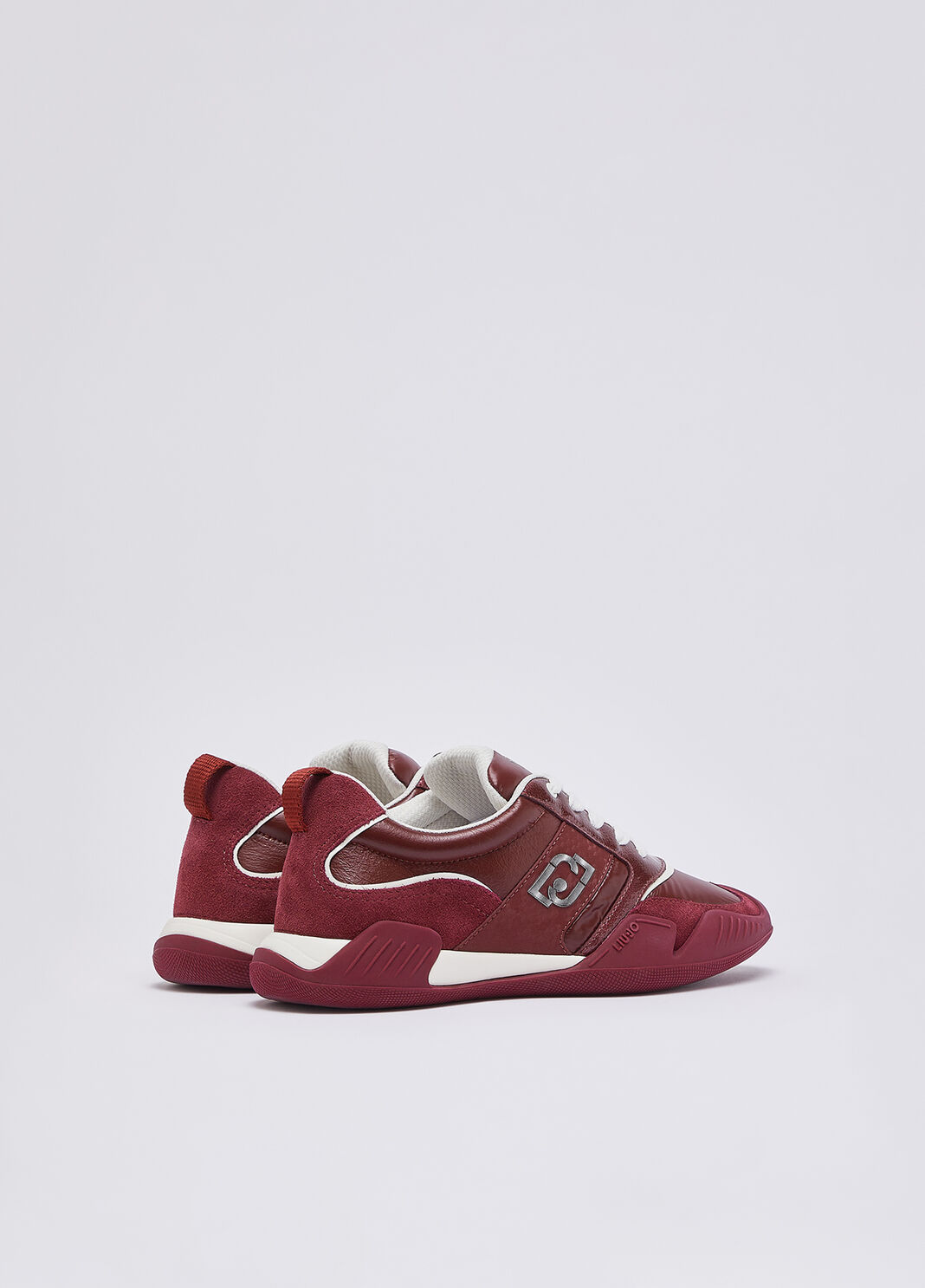 Sneakers in nylon and patent leather cherry red Liu Jo - large image number 2