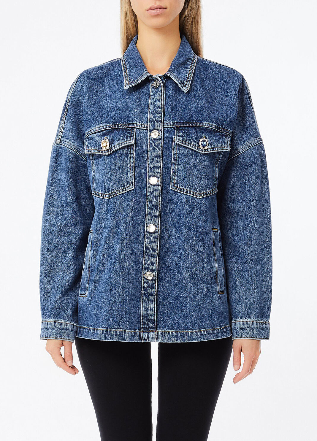 Chaqueta vaquera denim azul Liu Jo - large image number 0