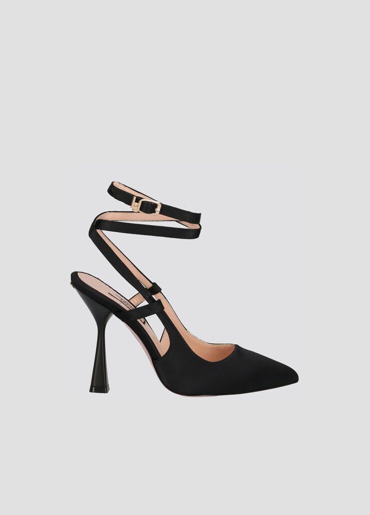 Satin court shoes  Black Liu Jo - large image number 0 Satin court shoes  Black Liu Jo - large image number 0
