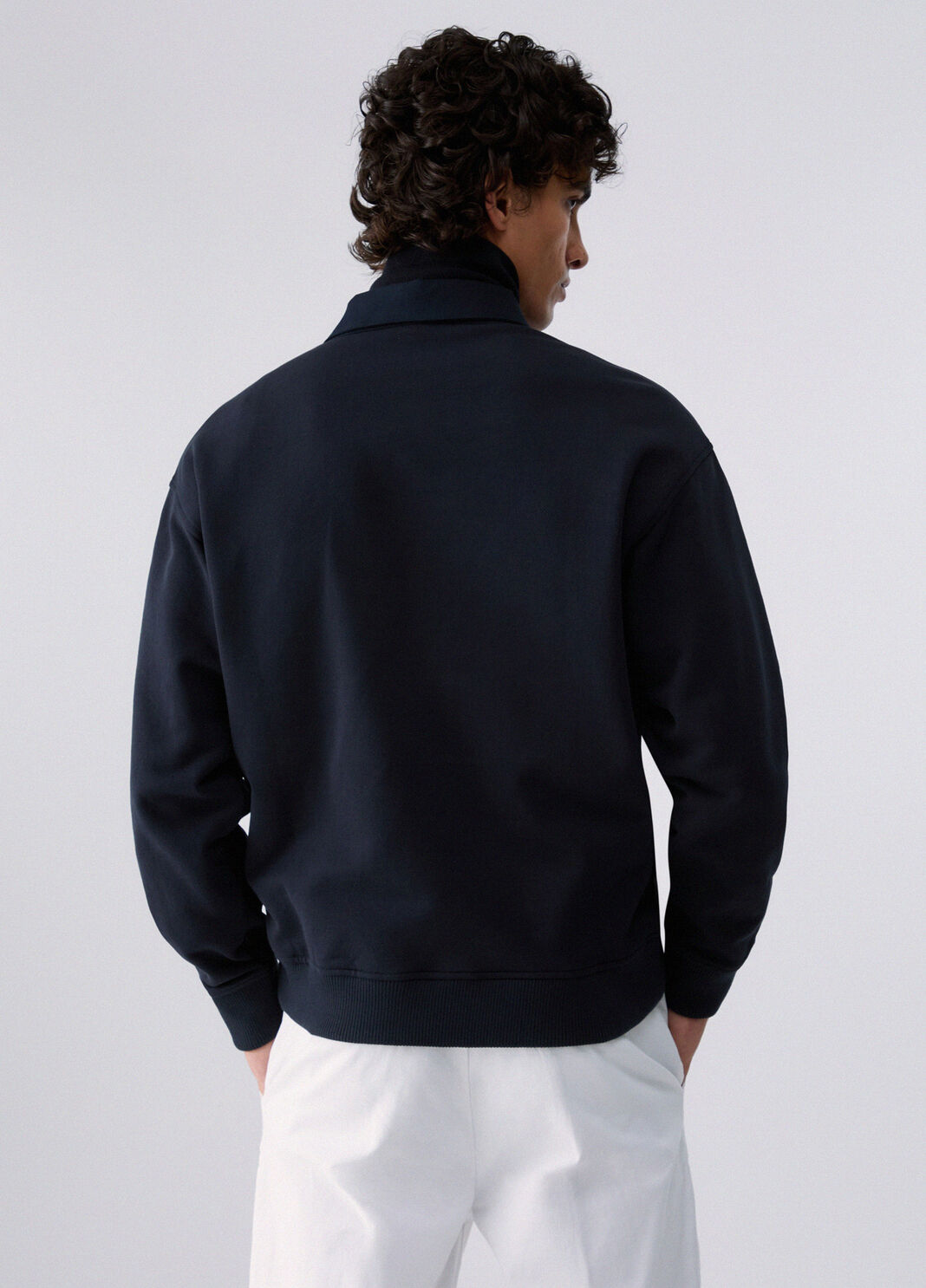 Sweatshirt with Collar dark blue Liu Jo - large image number 1