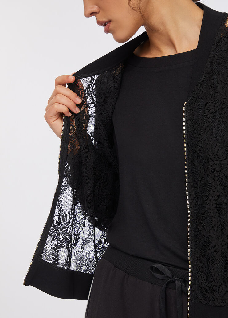 Jacke aus Spitze Schwarz Liu Jo - large image number 3