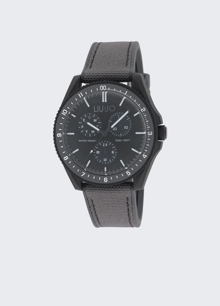 Men&rsquo;s watch with chronograph grey Liu Jo - medium