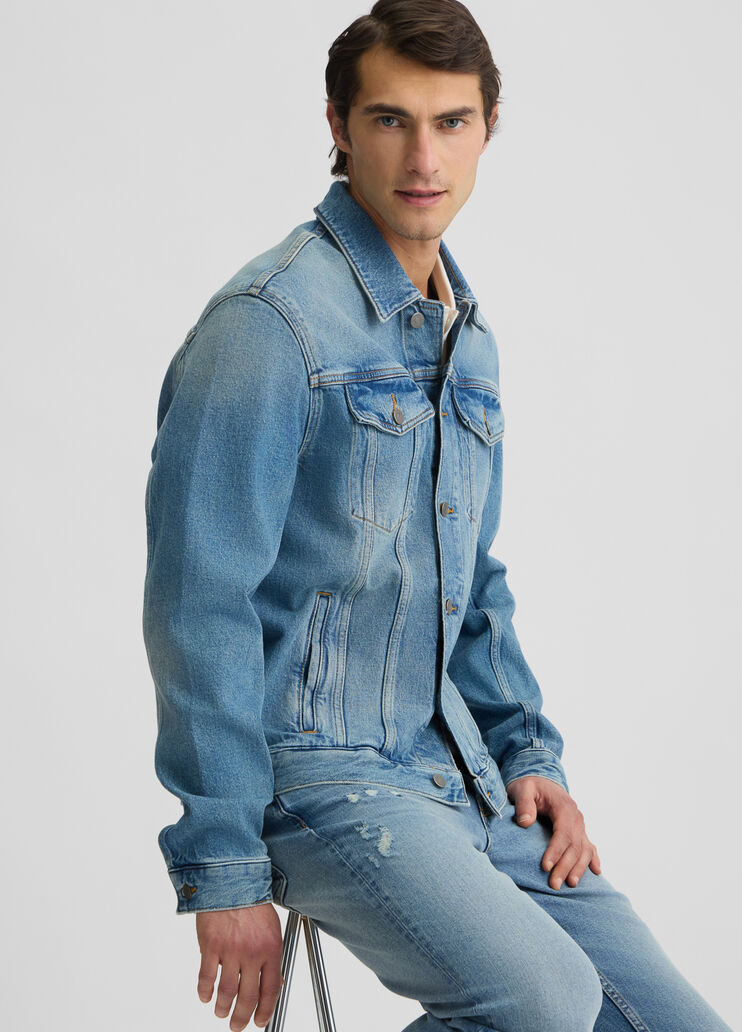 Men’s denim jacket blue denim Liu Jo - large image number 3 Men’s denim jacket blue denim Liu Jo - large image number 3