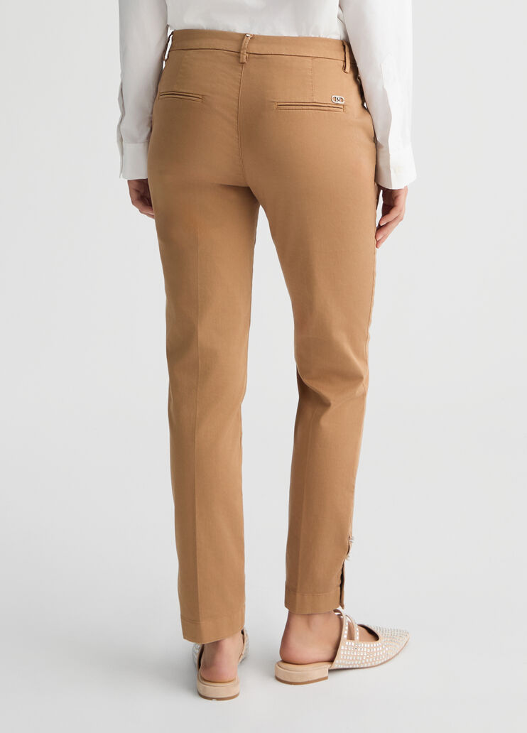 Beige chinos beige Liu Jo - large image number 1 Beige chinos beige Liu Jo - large image number 1