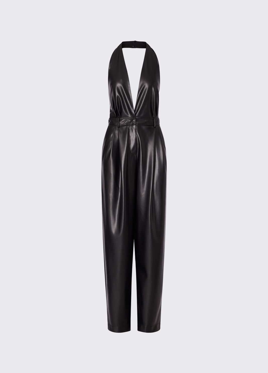 Coated Fabric Jumpsuit black Liu Jo - large image number 6