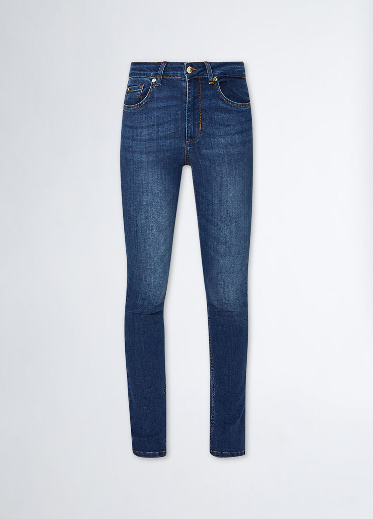 High-waisted skinny jeans Blue denim Liu Jo - large image number 5 High-waisted skinny jeans Blue denim Liu Jo - large image number 5
