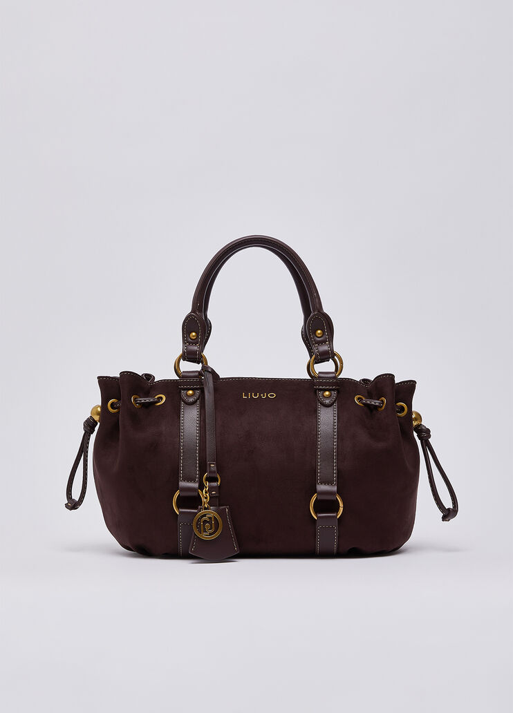Kleine Beuteltasche Aubergine Liu Jo - medium
