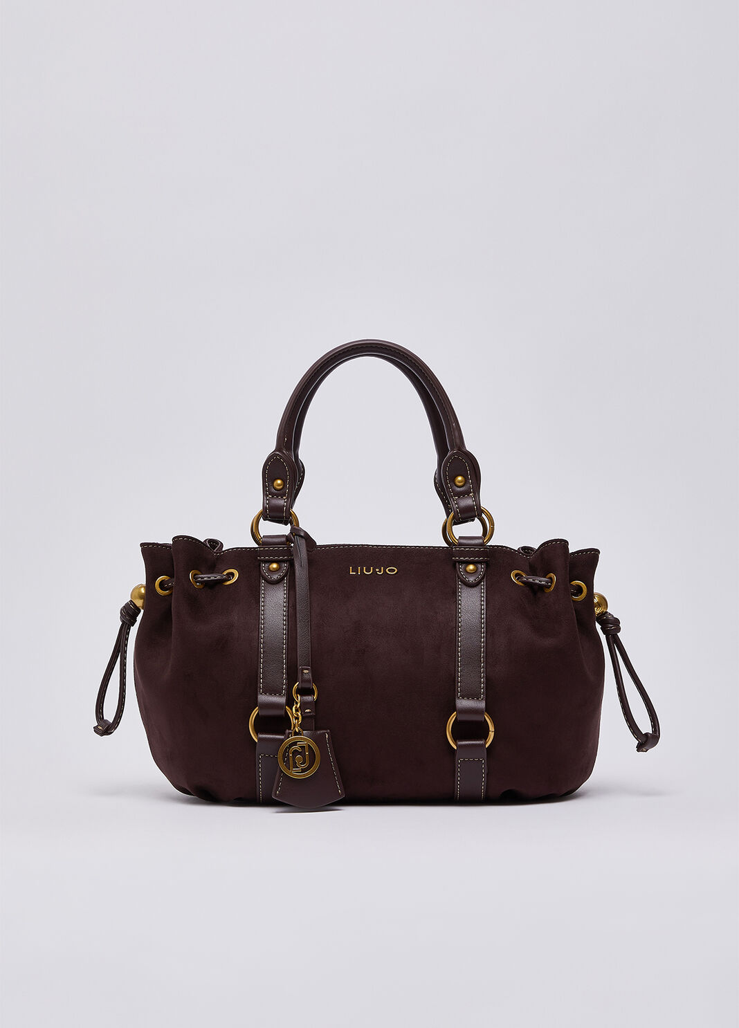 Borsa piccola con coulisse melanzana Liu Jo - large image number 1