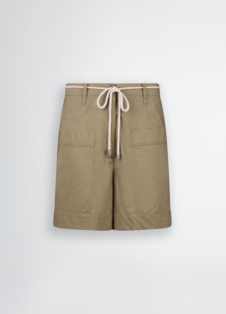 Poplin shorts green Liu Jo - large image number 6