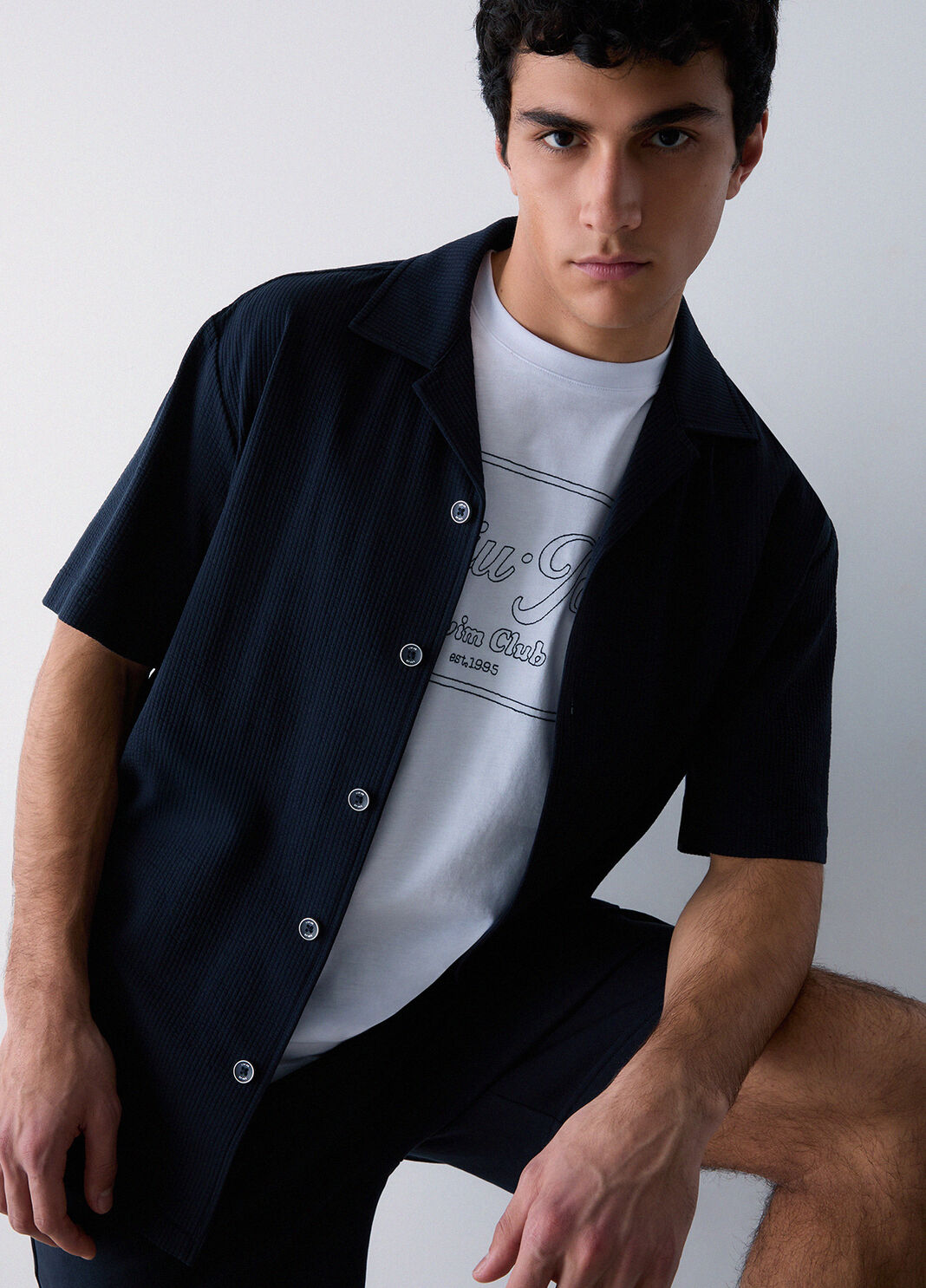 T-shirt with embroidered logo white Liu Jo - large image number 3
