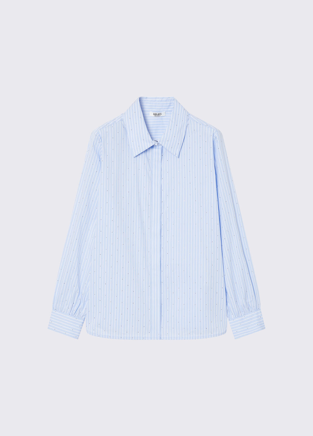 Poplin Shirt light blue Liu Jo - large image number 2