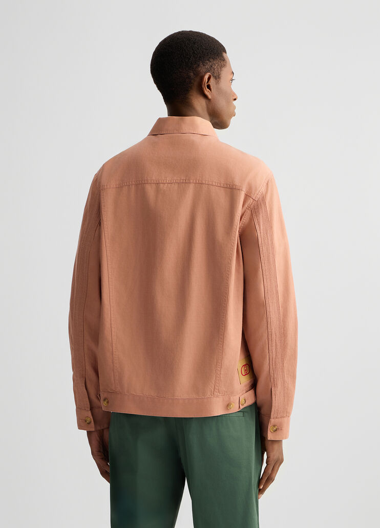 Linen and cotton jacket peach Liu Jo - large image number 1 Linen and cotton jacket peach Liu Jo - large image number 1
