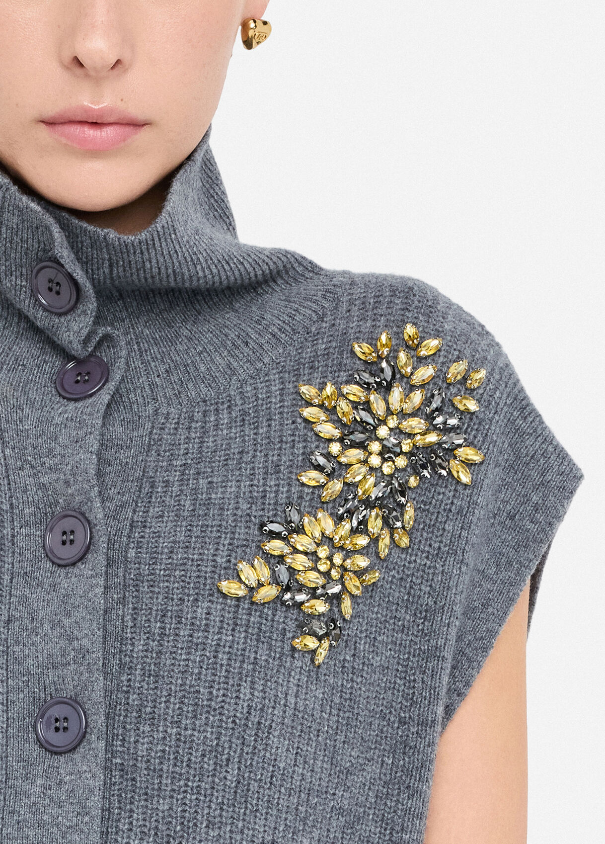 ◆新品◆22ss◆ROTOL◆REBUILD KNIT VEST◆再構築 ROTOL] REBUILD KNIT VEST - GREEN