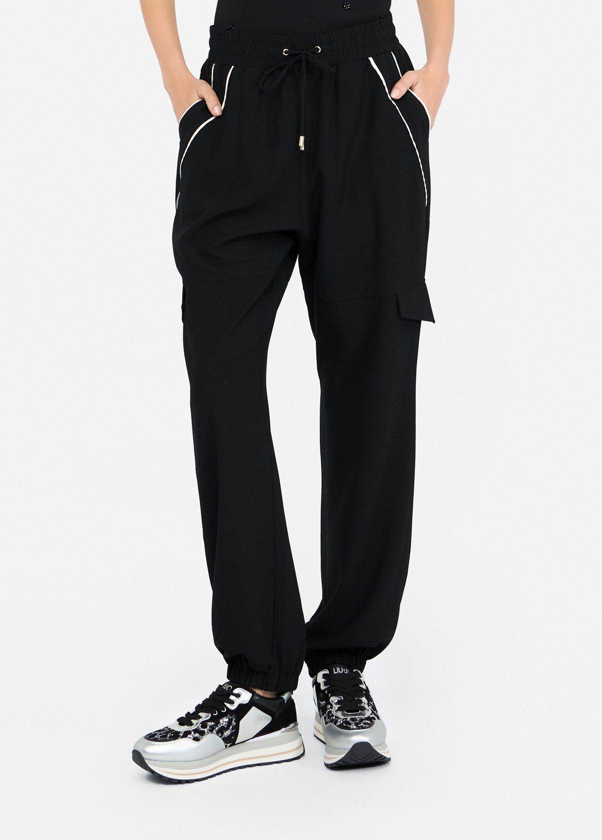 Liu Jo Better jogging trousers colour black | Liu Jo
