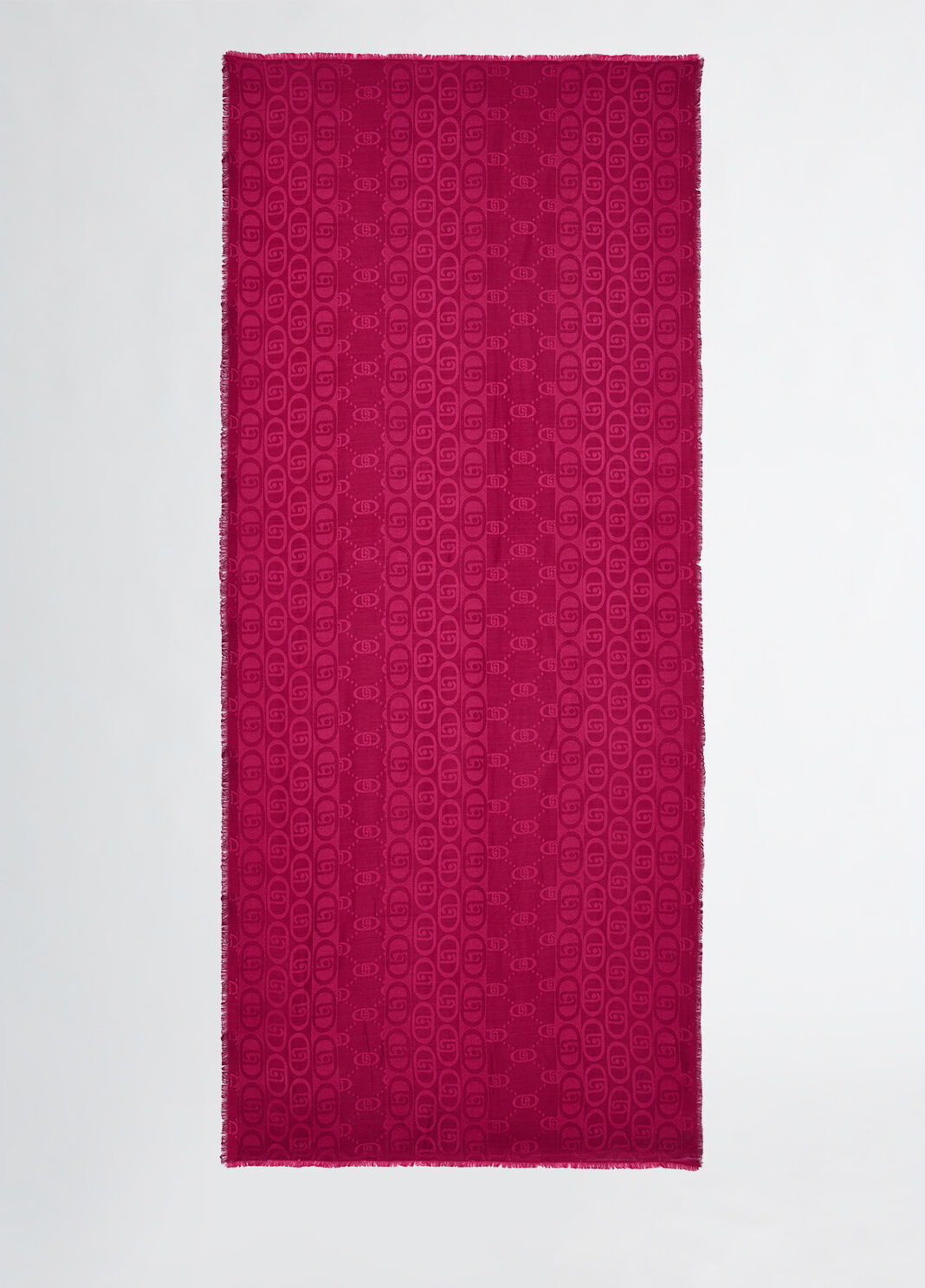 &Eacute;tole jacquard avec logo rouge Liu Jo - large image number 2