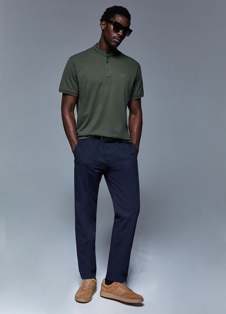 Chinos with drawstring dark blue Liu Jo - medium