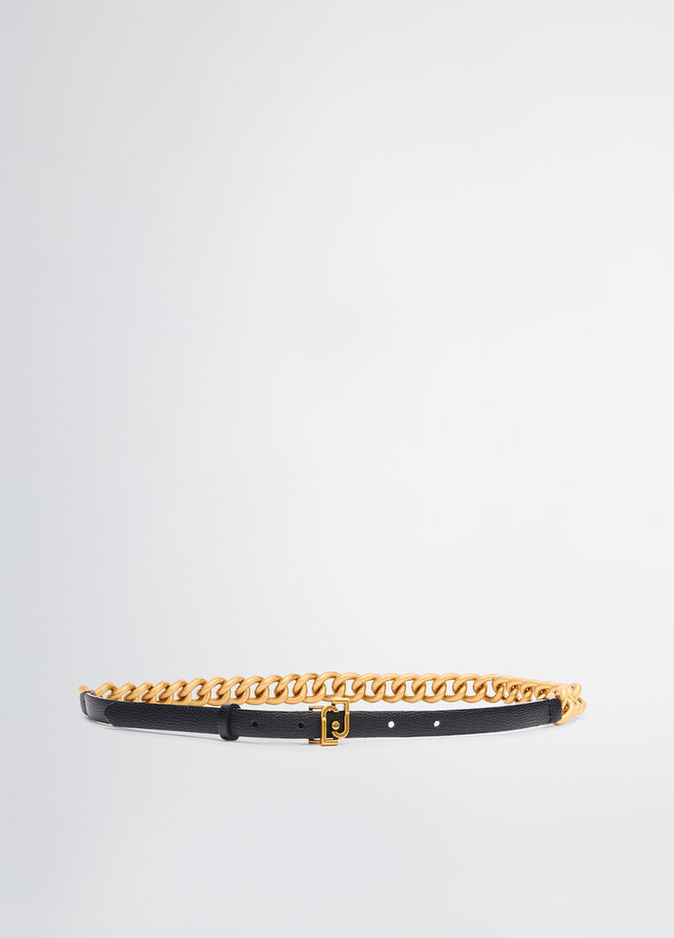 Belt with chain black Liu Jo - medium Belt with chain black Liu Jo - medium