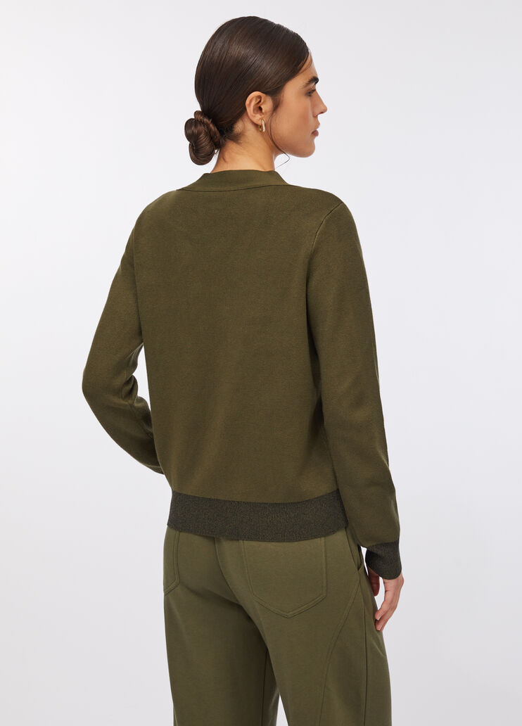 Liu Jo Better top olive green Liu Jo - large image number 1