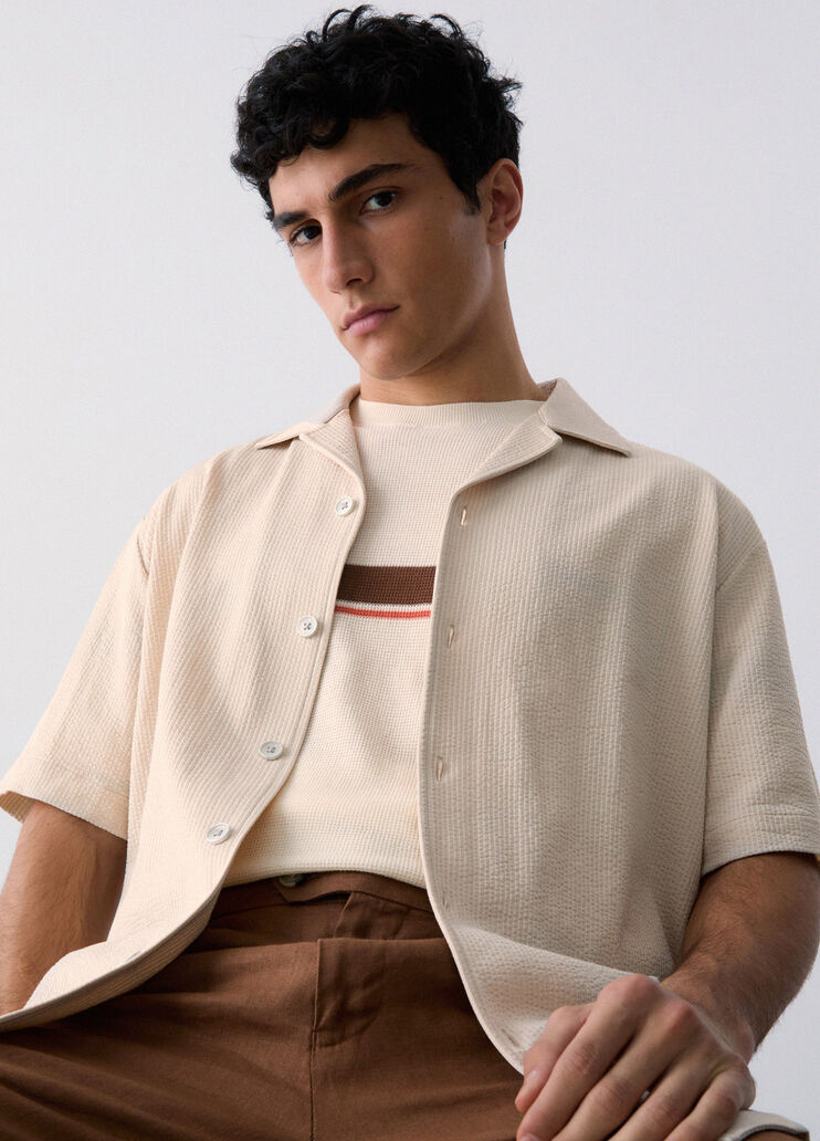 T-shirt en maille blanc Liu Jo - medium