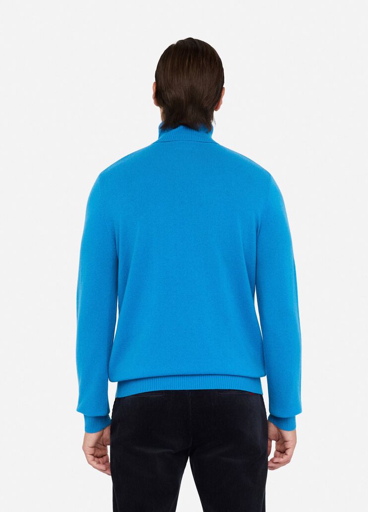 Wool and cashmere turtleneck blue Liu Jo - large image number 1 Wool and cashmere turtleneck blue Liu Jo - large image number 1