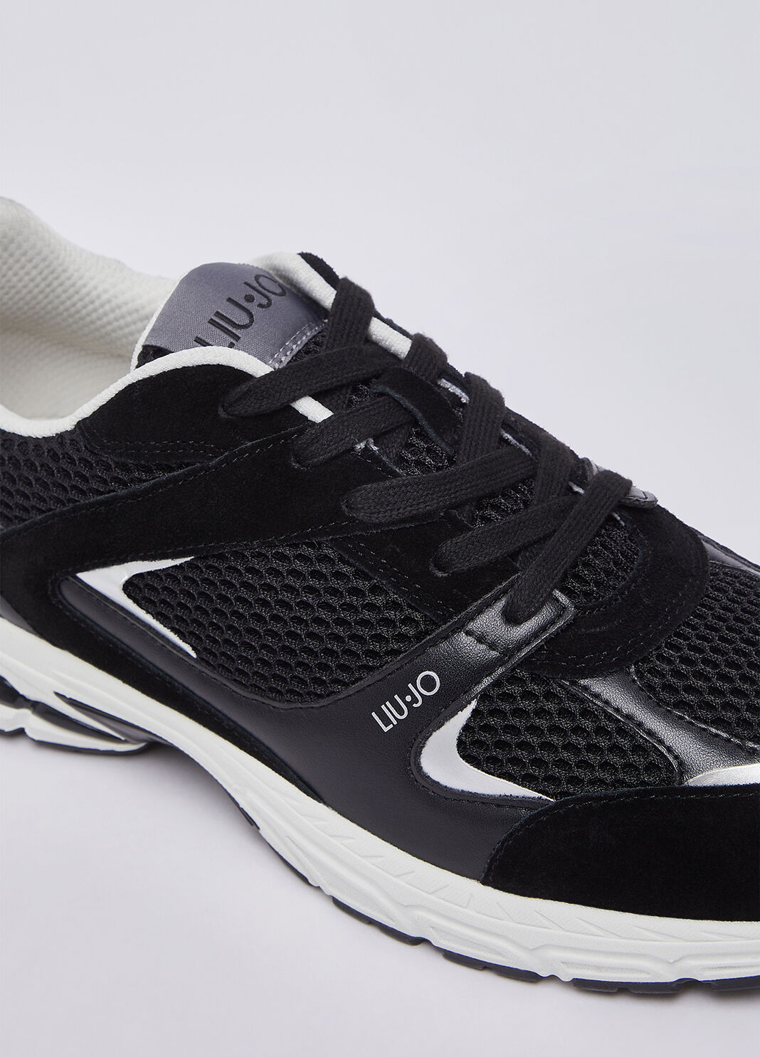 Sneakers aus Leder und Mesh Schwarz Liu Jo - large image number 5
