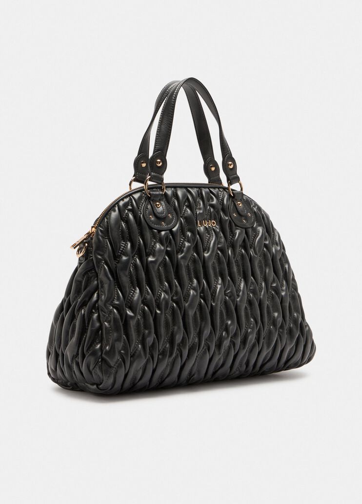 Medium quilted handbag  black Liu Jo - large image number 2 Medium quilted handbag  black Liu Jo - large image number 2