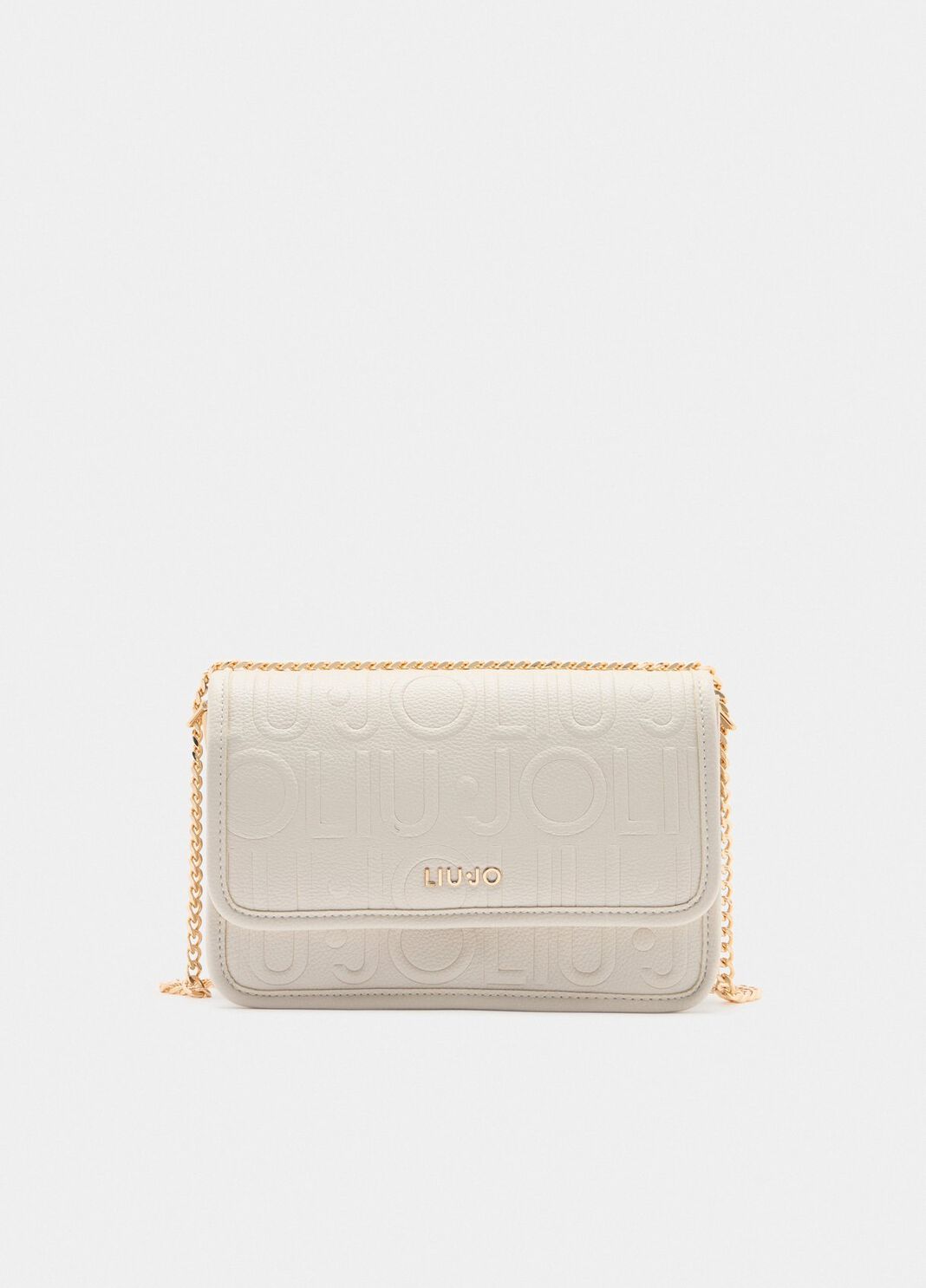 Sac &agrave; bandouli&egrave;re petit format blanc Liu Jo - large image number 0