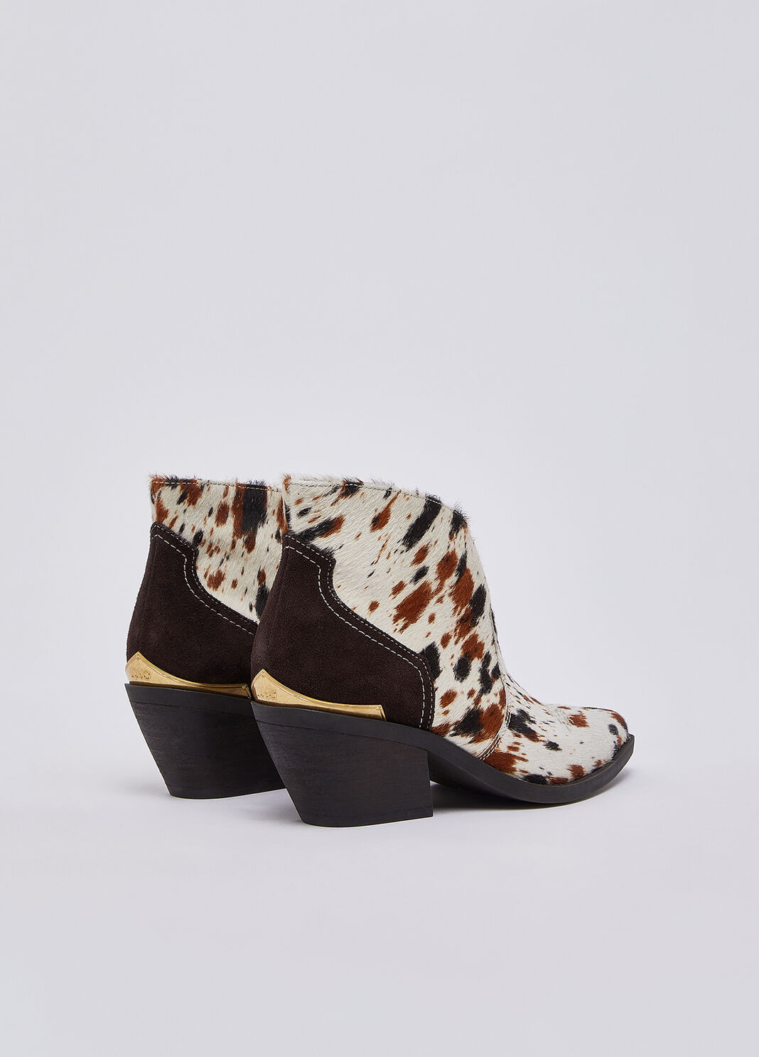 Cowhide Texan Ankle Boots animal print Liu Jo - large image number 3