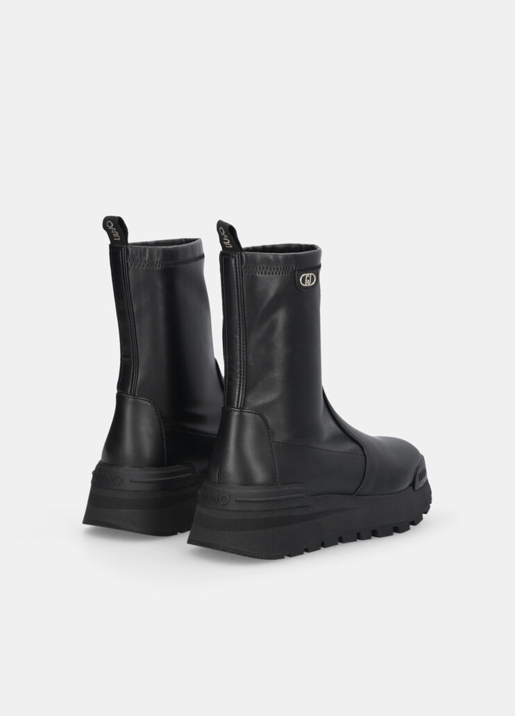Ankle boots with stretch upper black Liu Jo - large image number 3 Ankle boots with stretch upper black Liu Jo - large image number 3