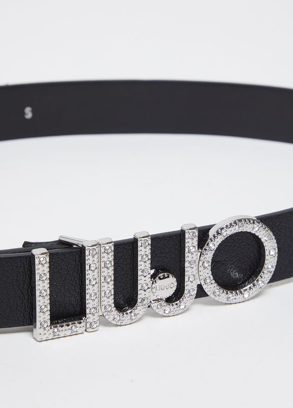 Belt with logo buckle black Liu Jo - large image number 1